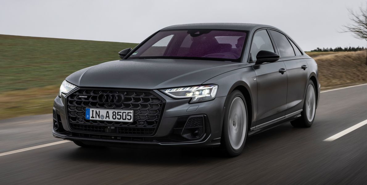 The 2023 Audi S8 sedan embodies both luxury and performance.