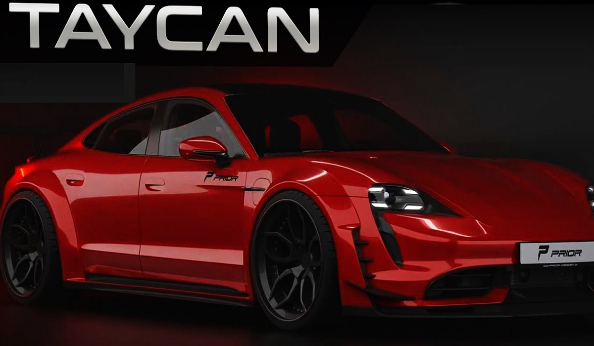 A Closer Inspection of the 2023 Porsche Taycan Electric Sports Sedan